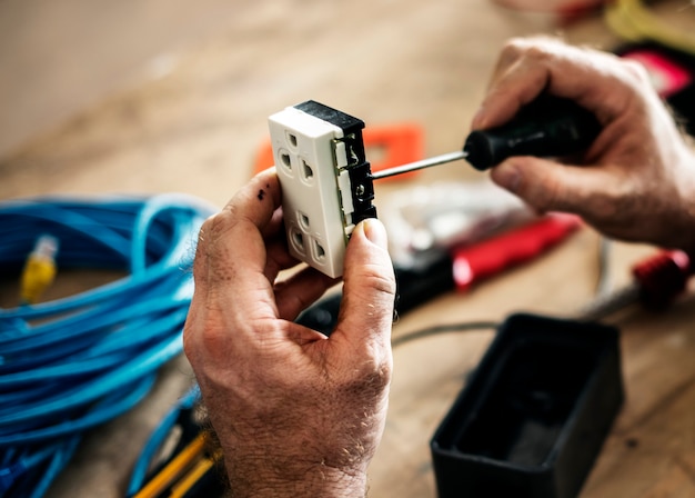 Elektriker Arbeitshaus Reparaturinstallation