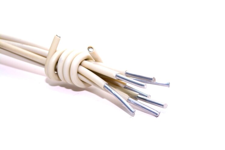 Foto elektrische drähte