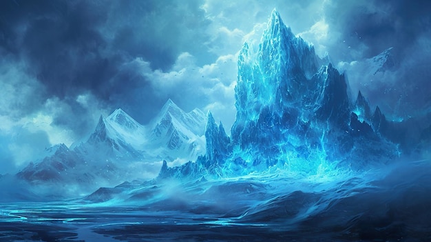 Elemental del hielo ártico