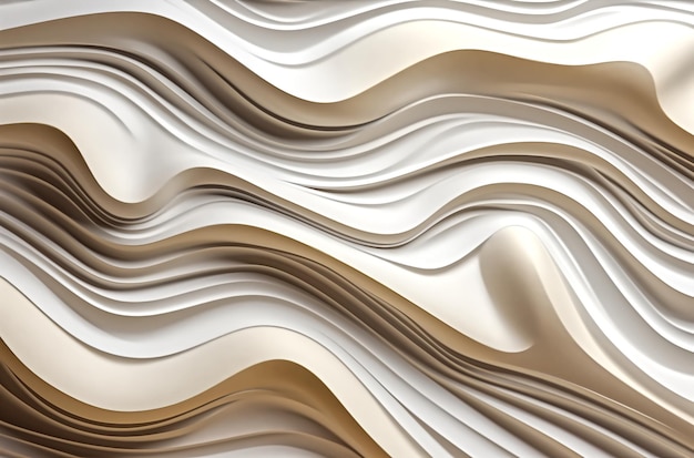 Elemente wie Wellen oder Fraktale 3D-Wallpapier im Stil von geschichteten und komplexen Kompositionen