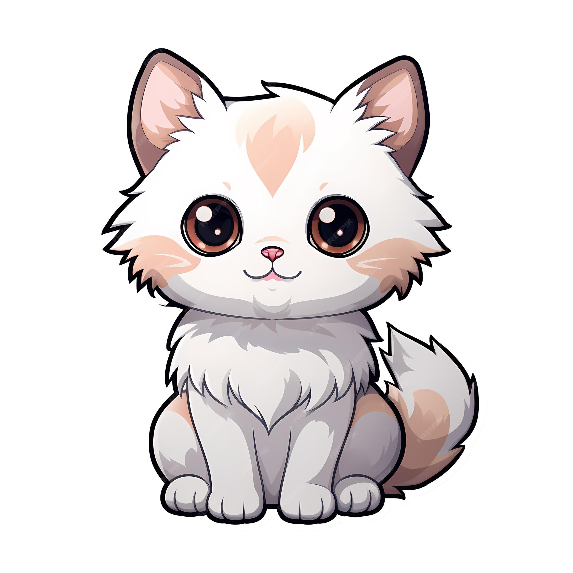 Gato Dos Desenhos Animados Gatinho Fofo Adesivo Gatinho PNG , Gato De  Desenho Animado, Adesivo De Gatinho Fofo, Gatinho Imagem PNG e PSD Para  Download Gratuito