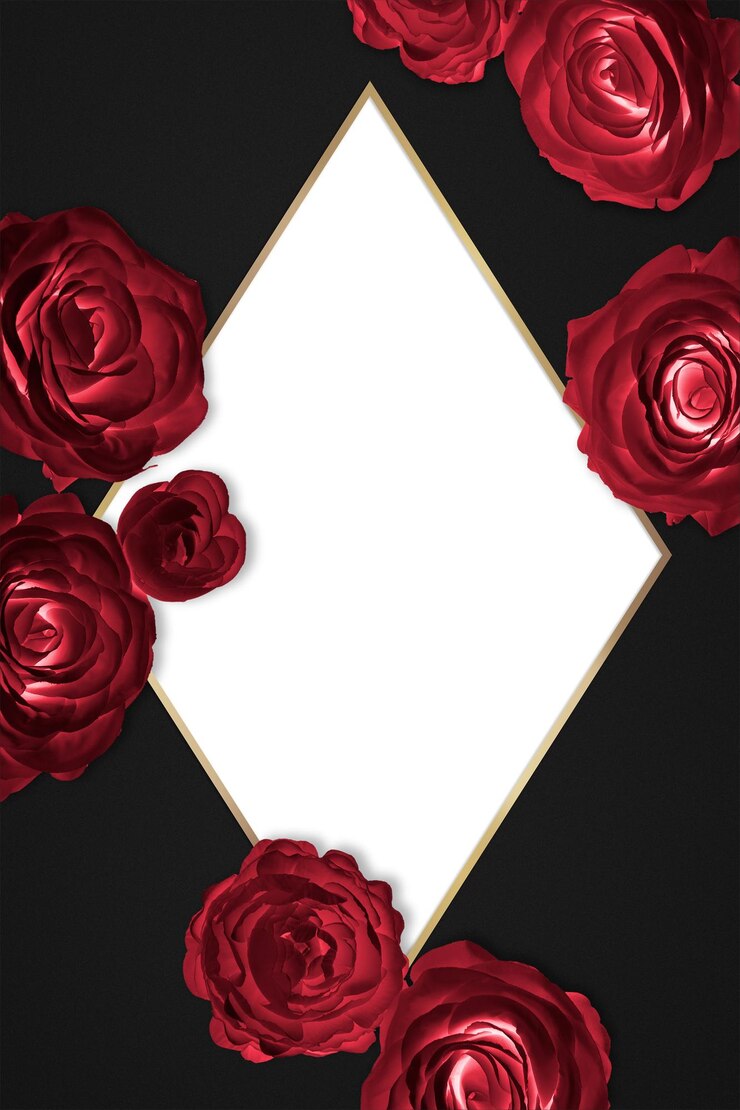 Foto elemento de design da moldura de rombo dourado rosado