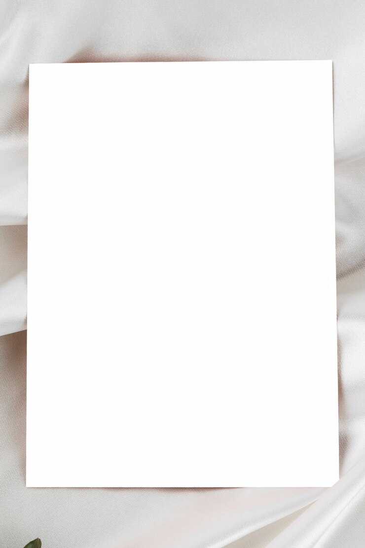 Foto elemento de design de cartão de convite branco