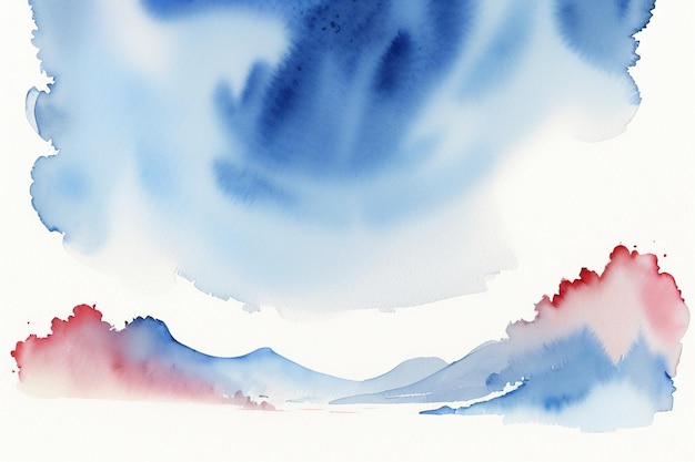 Elemento de design de sombreamento de tinta de respingo de fundo aquarela estilo minimalista de pintura a tinta chinesa