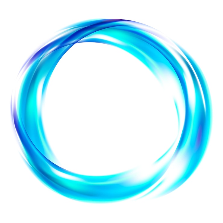 Foto elemento de efeito png neon swoosh de fundo transparente