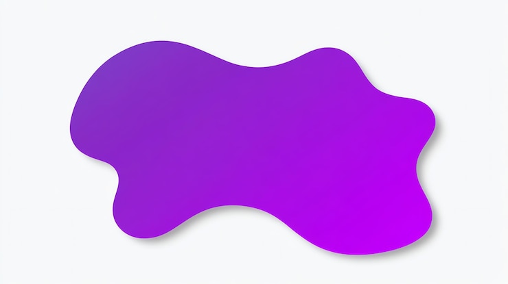 Foto elemento de gradiente de forma abstrata com design de cores