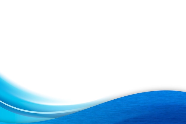 Elemento de projeto do modelo de quadro de curva azul