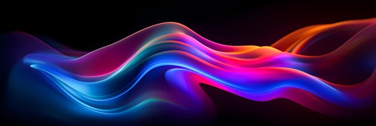 Foto elemento de diseño degradado render 3d fluido abstracto para fondos de banners llamativos y wallpap