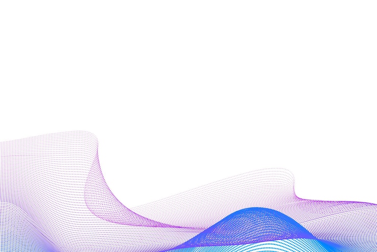 Foto elemento de diseño de fondo de onda sintética de neón púrpura y azul