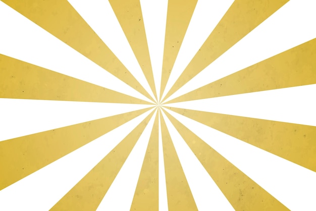 Elemento de diseño de fondo con patrón de efecto solar dorado