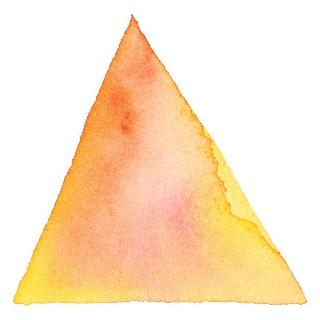 Elemento de forma png geométrica diseño de acuarela brillante fondo transparente