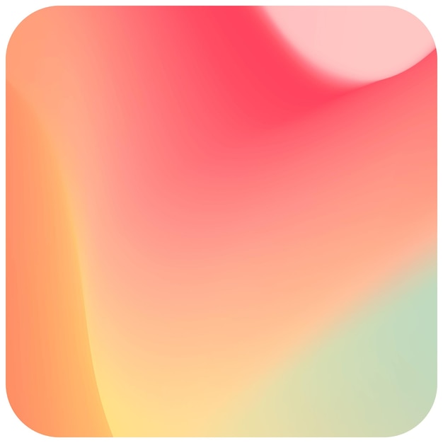 Elemento de gradiente colorido transparente png