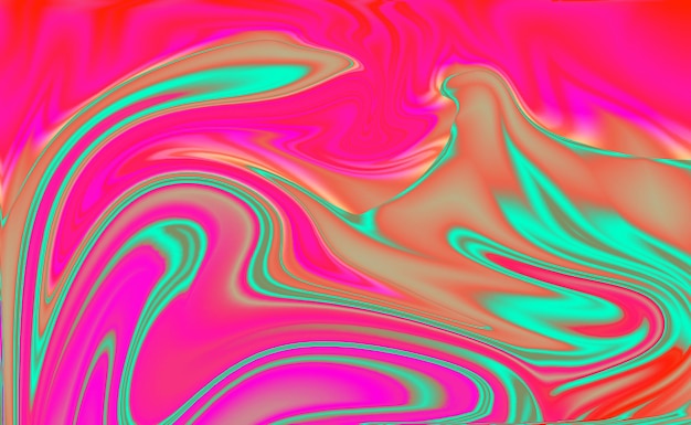 Elemento gráfico moderno abstracto Formas de colores dinámicos y ondas Fondo degradado de color