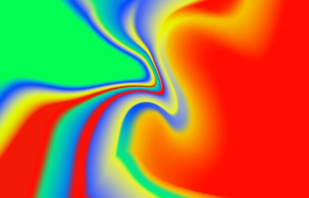Elemento gráfico moderno abstrato. Ondas e formas coloridas dinâmicas. Fundo gradiente de cor
