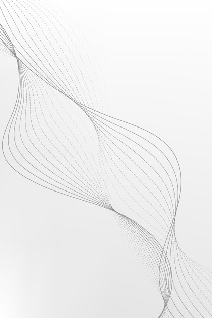 Elemento de onda abstracto para el diseño Ecualizador de pista de frecuencia digital Fondo de arte de línea estilizada