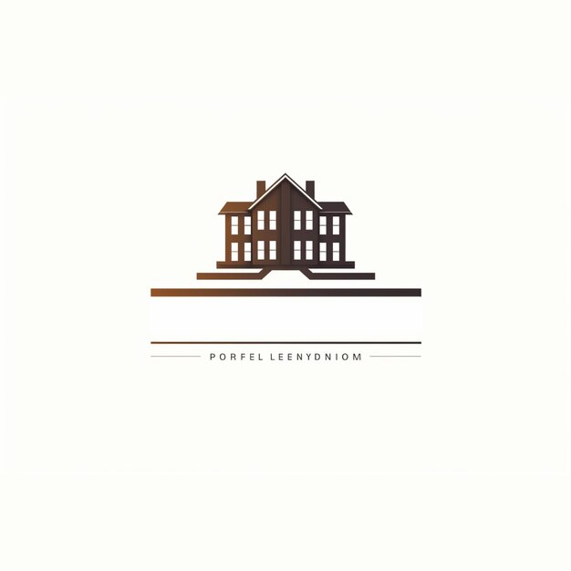 Foto elemento de plantilla de diseño del logotipo de porperty inmobiliario