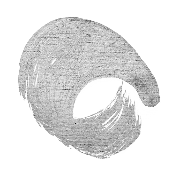 Foto elemento png de traço de pincel de fundo transparente
