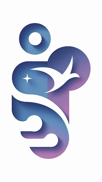 Elementos creativos del logotipo nube del cielo diseño abstracto del icono del signo vectorial