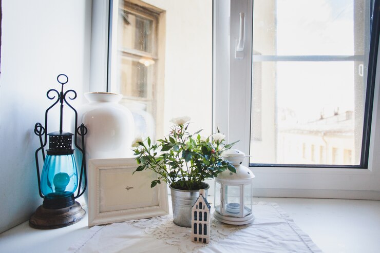 Elementos de decoração de casa