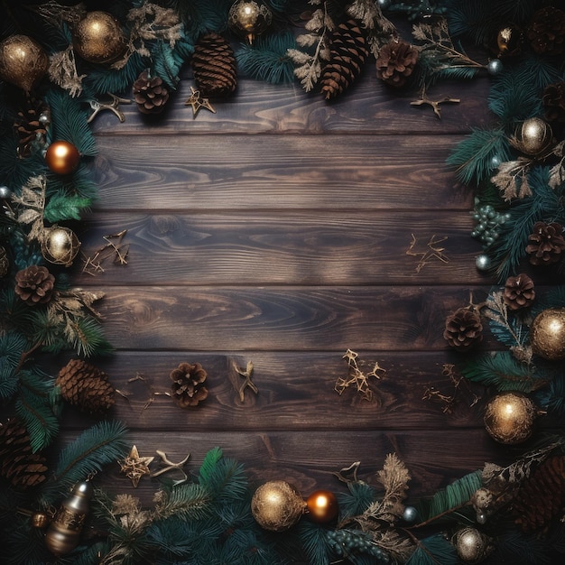 Elementos navideños Fondo de pantalla HD 8K Imagen fotográfica de stock