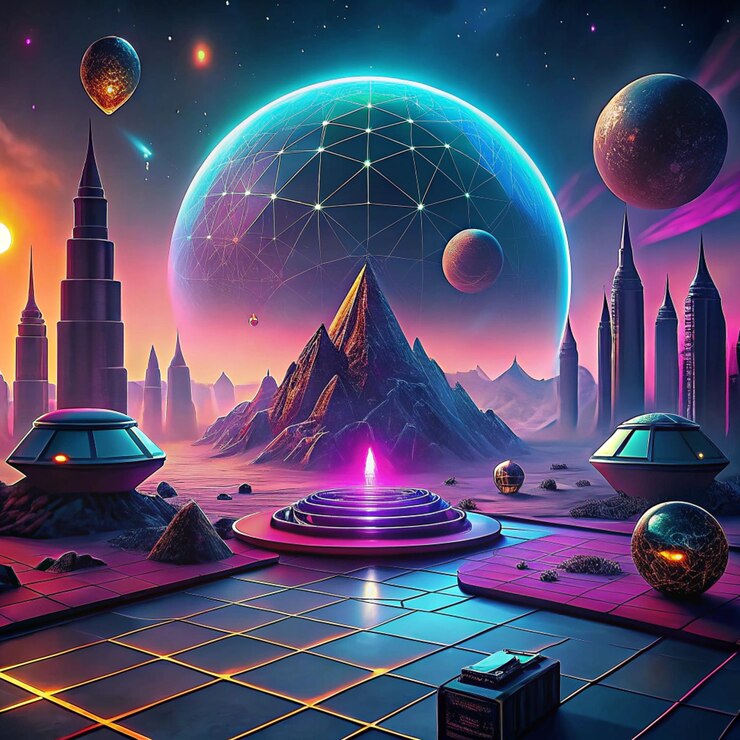 Elementos retro-futuristas