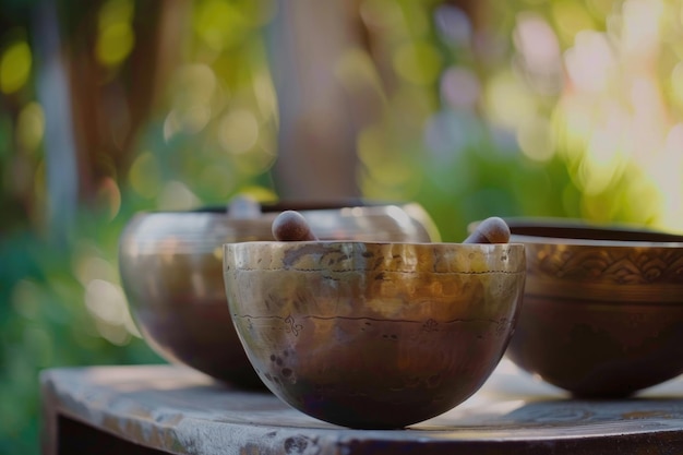 Elevar los sentidos con cuencos y campanas tibetanas