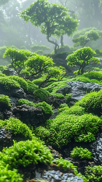 Eleve su espacio con la naturaleza Toca terrarios únicos árboles de bonsai musgo arte y más en Japón