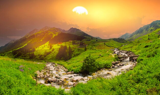 Elevit plateau é o lugar mais bonito do mar preto rize turquia