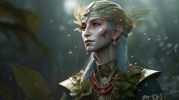 Elf druid ai gerar