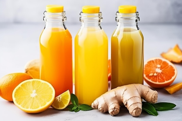 Foto el elixir de inmunidad vegano mejora su salud y se defiende contra los virus con vitaminas naturales y antioxidantes