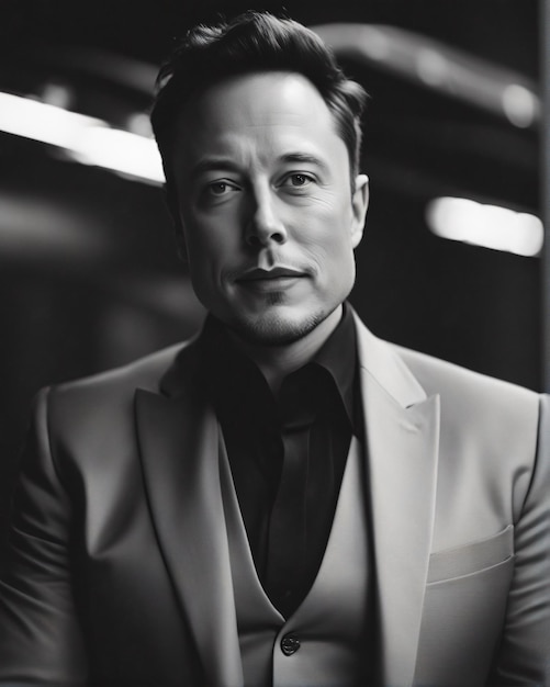 Elon Musk foto CEO da SpaceX Tesla Twitter