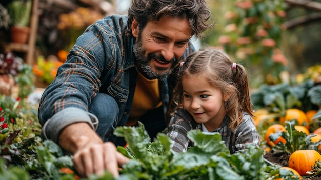 Eltern bringen ihren Kindern bei, zu Hause zu recyceln und zu kompostieren