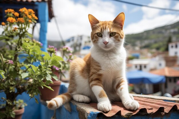 em chefchaouen marrocos