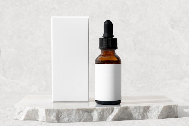 Embalagem de produtos de beleza em formato png
