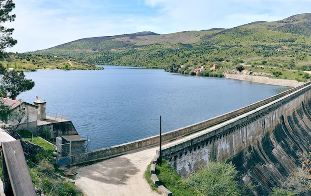 Embalse del charco del cura en El Tiemblo en la provincia de Ávila España