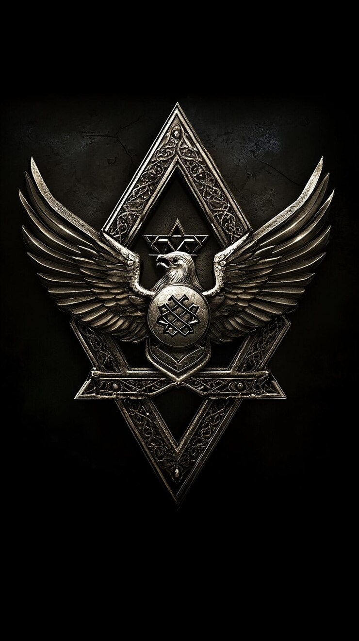 Foto el emblema de israel
