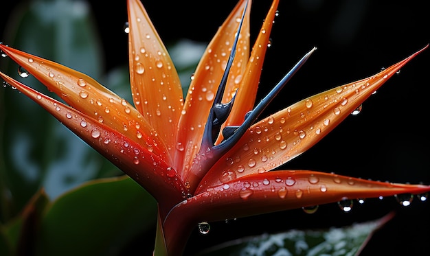 Emblema de Madeira Strelitzia Símbolo de la isla