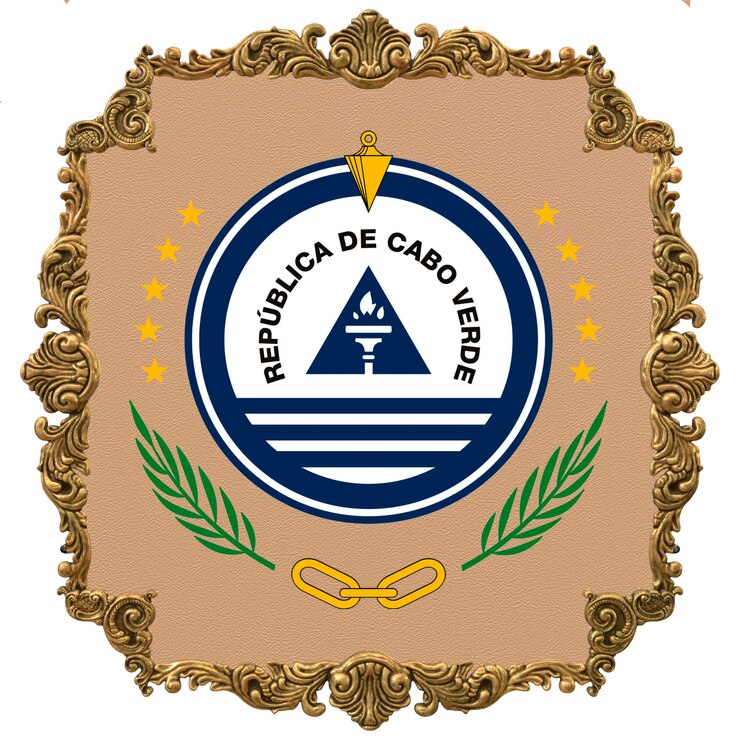 Foto emblema nacional de cabo verde día de la independencia nacional