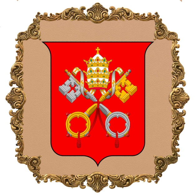 Emblema nacional del Vaticano Día de la Independencia Nacional