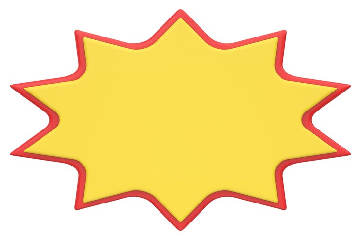 Foto emblema vazio emblema 3d