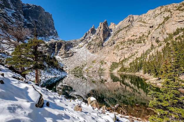 Emerald Lake Rocky Mountains Colorado USA