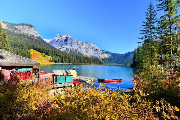 Emerald Lake, Yoho National Park in Kanada