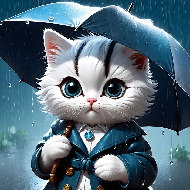 Emilys Rainy es una adorable gatita antropomórfica que constantemente trae sonrisas a las caras de todos