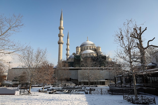 Eminonu Nova Mesquita em Istambul Turquia