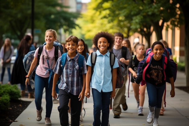 La emoción de los comienzos de una nueva escuela