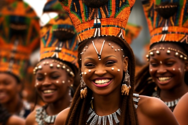 La emoción y la energía de los festivales africanos y