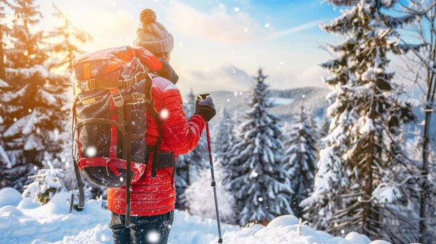 La emocionante aventura en las montañas nevadas