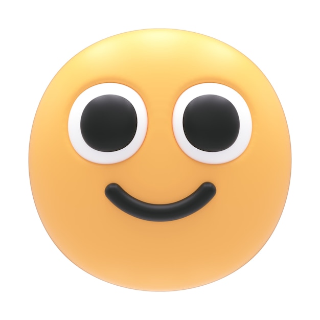 Emoji 3D alegre