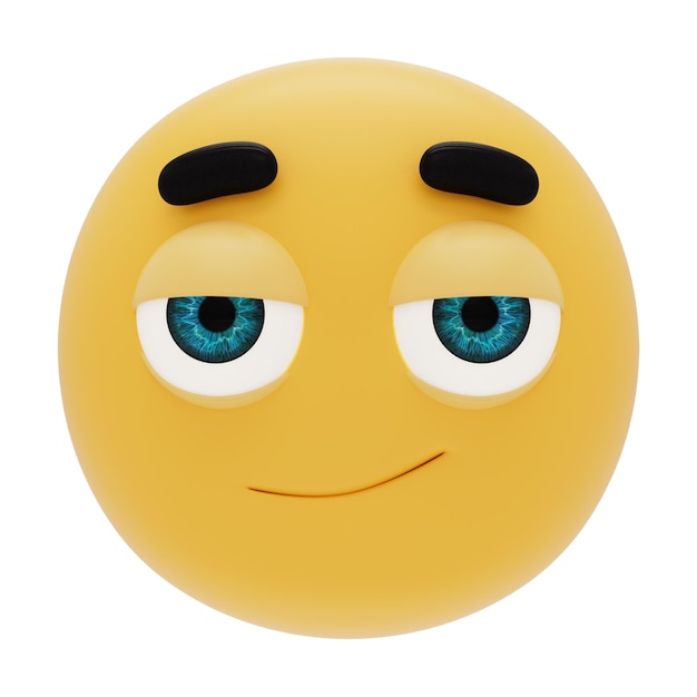 Emoji 3D de Cara sonriente sexual