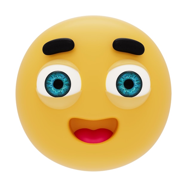 Emoji 3d de Cara sonriente